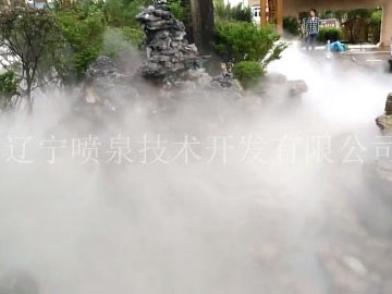 冷雾喷泉